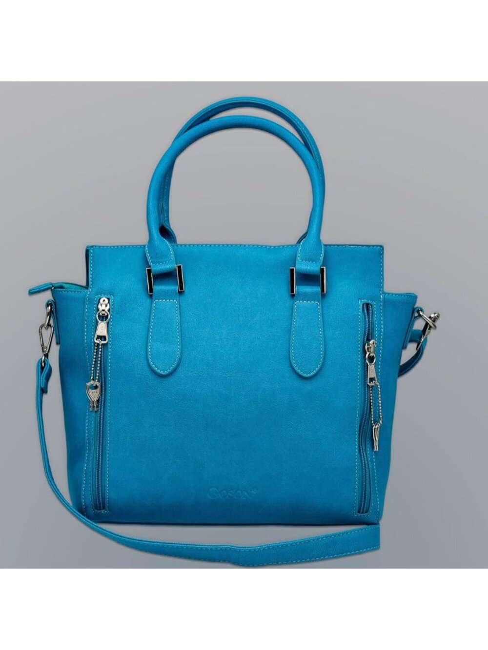 Conceal Carry Tote Bag - Large & Fashionable Purses for Women with Multiple Pock - Picture 2 of 9